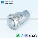 Qn16-B2 16mm Momentary|Latching Elevated Head Waterproof Metal Push Button Switch